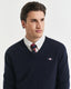Gant Superfine Lambswool V-Neck Sweater