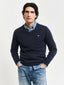 Gant Superfine Lambswool V-Neck Sweater