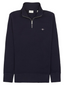 Gant Texture Half-zip Cotton Sweatshirt