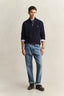 Gant Textured Cotton Half-Zip Sweater