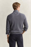 Gant Textured Cotton Half-Zip Sweater