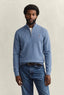 Gant Textured Cotton Half-Zip Sweater
