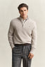 Gant Textured Cotton Half-Zip Sweater