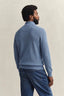Gant Textured Cotton Half-Zip Sweater