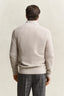 Gant Textured Cotton Half-Zip Sweater