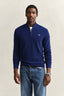 Gant Textured Cotton Half-Zip Sweater