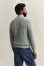 Gant Textured Cotton Half-Zip Sweater