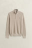 Gant Textured Cotton Half-Zip Sweater