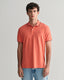 Gant Tipped Piqué Polo Shirt-Tops-Gant-Sunset Pink-S-Diffney Menswear