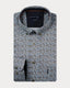 Giordano Dino Graphic Stretch Button-Down Shirt