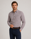 Giordano Dino Wine Stretch Satin Graphic Shirt