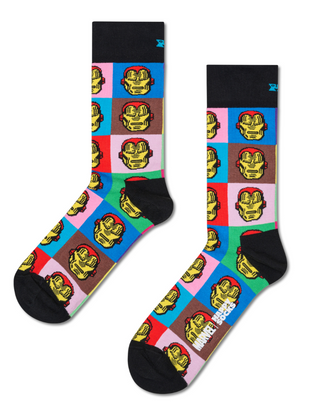 Happy Socks Avengers Iron Man Socks
