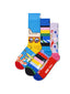 Happy Socks Beatles 3-Pack Socks Gift Set