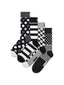 Happy Socks Classic Black & White Gift Set