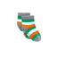 Ireland Stripe Bamboo Sock (seamless toe)