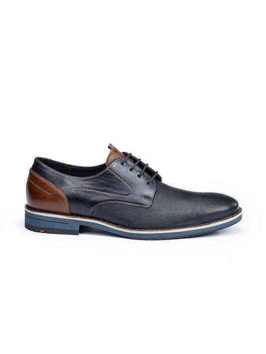 Lloyd Harris Derby Shoes-Footwear-Lloyd-Navy-7 1/2-Diffney Menswear