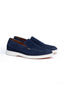 Lloyd Hunter Slip On Loafers-Footwear-Lloyd-Navy-7-Diffney Menswear