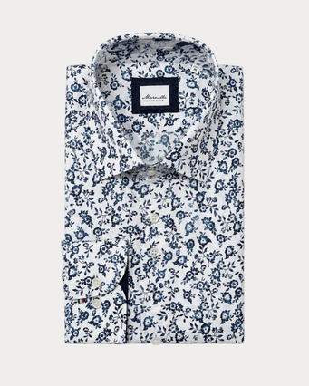 Marnelli Floral Print Long-Sleeve Shirt