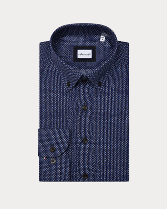 Marnelli Geometric Print Button-Down Shirt
