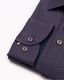 Marnelli Navy Wine Print shirt