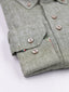 Marnelli Scott Linen/Cotton Shirt-Casual shirts-Marnelli-Green-S-Diffney Menswear