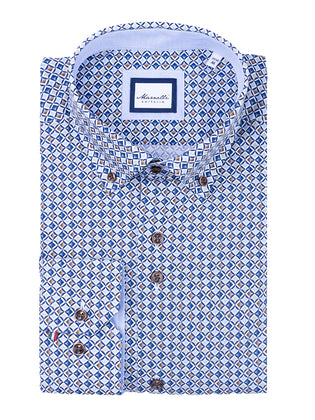 Marnelli Scott Retro Print Shirt