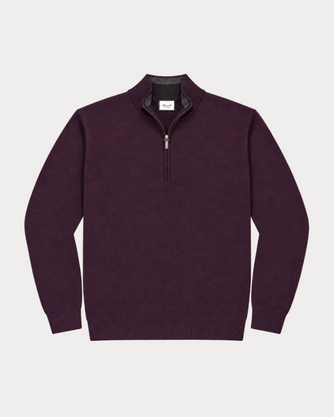 Marnelli Wool Mix Stand-Collar Halfzip