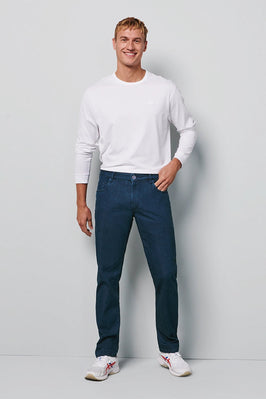 Meyer M|5 Slim Jeans-Jeans-Meyer-Dark Wash-30R-Diffney Menswear