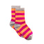 Pink & Purple Bamboo Sock (seamless toe)