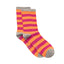 Pink & Purple Bamboo Sock (seamless toe)