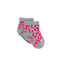 Pink & Red Leopard Bamboo Sock (seamless toe)