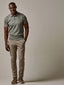 Profuomo Cotton Linen Polo-Tops-Profuomo-Green-S-Diffney Menswear