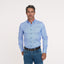 R2 2-Ply Organic Cotton Shirt Blue