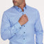 R2 2-Ply Organic Cotton Shirt Blue