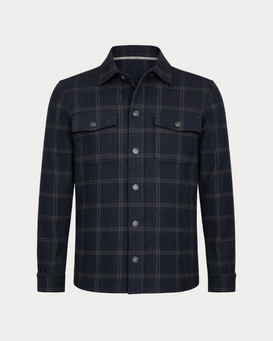 R2 Amsterdam Checked Overshirt