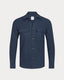 R2 Amsterdam Herringbone Flap-Pocket Overshirt