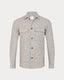 R2 Amsterdam Herringbone Flap-Pocket Overshirt
