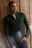 R2 Amsterdam Merino Wool Half-Zip Sweater