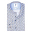 R2 Floral Print Cotton Shirt-Casual shirts-R2-Sky blue-38-Diffney Menswear