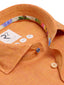 R2 Linen Shirt-Casual shirts-R2-Orange-38-Diffney Menswear