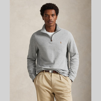 Ralph Laren Estate-Rib Quarter-Zip Pullover