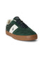 Ralph Lauren Court Vulc Leather-Suede Sneaker