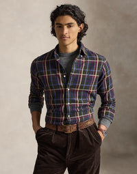 Ralph Lauren Custom Fit Plaid Flannel Shirt