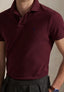 Ralph Lauren Custom Slim Fit Mesh Polo