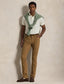Ralph Lauren Custom Slim Fit Mesh Polo Shirt