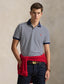 Ralph Lauren Custom Slim Fit Striped Mesh Polo Shirt