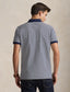 Ralph Lauren Custom Slim Fit Striped Mesh Polo Shirt