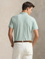 Ralph Lauren Custom Slim Striped Stretch Mesh Polo
