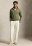 Ralph Lauren Double-Knit Quarter-Zip Pullover