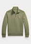 Ralph Lauren Double-Knit Quarter-Zip Pullover